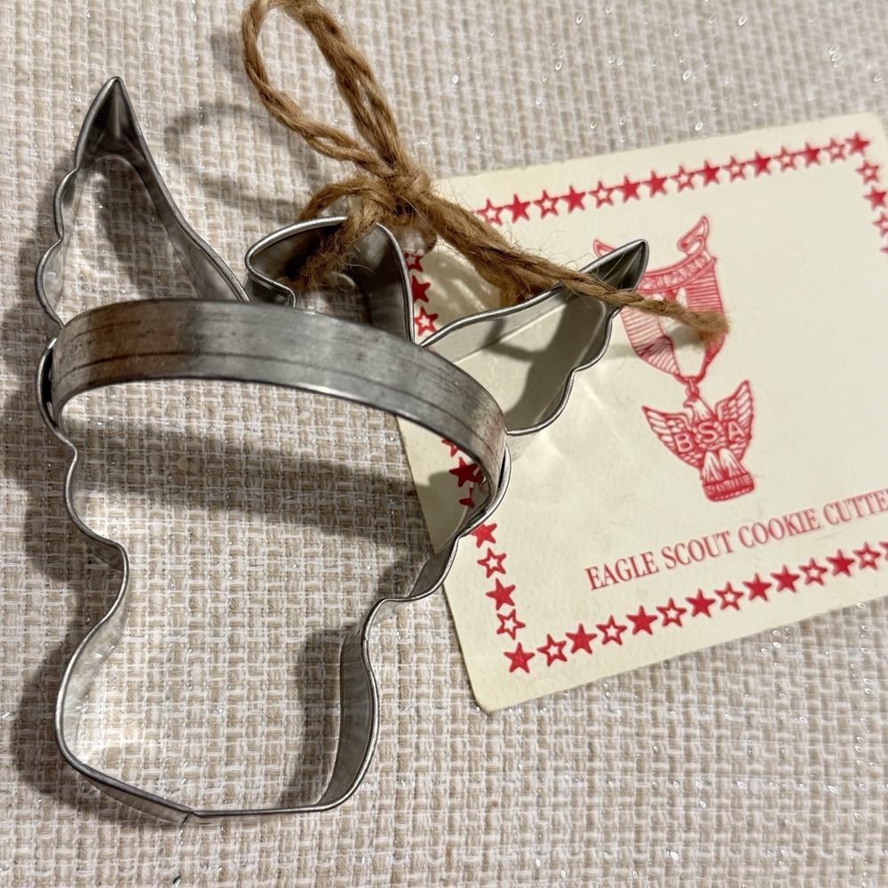 Boy Scouts Eagle Scout Emblem Metal Cookie Cutter event‎ collector
